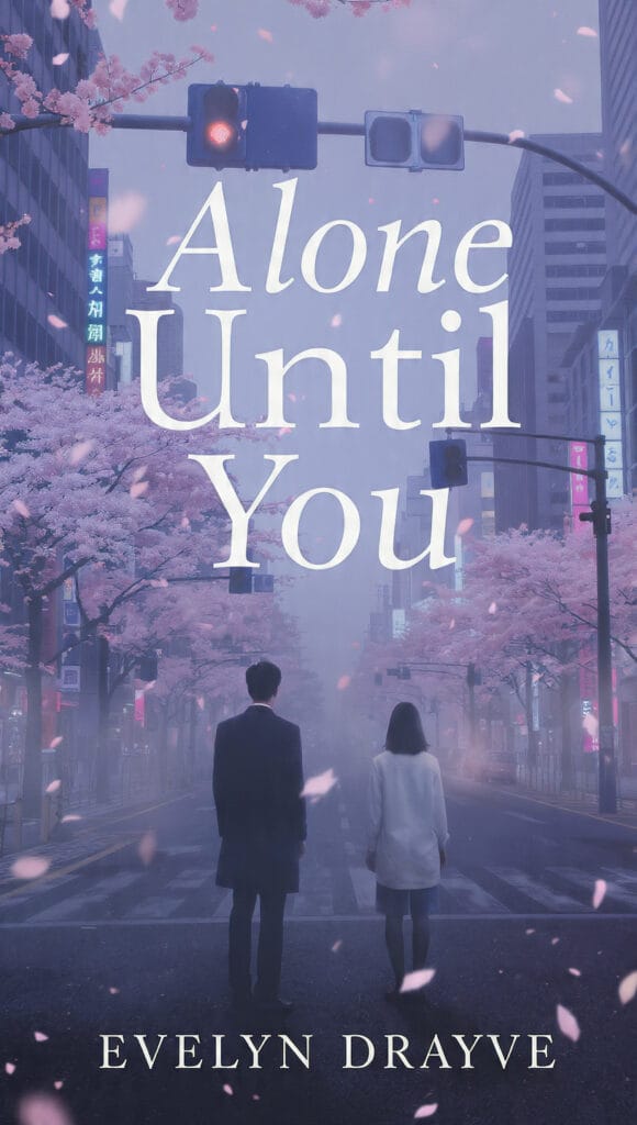 k drama style book cover set in an